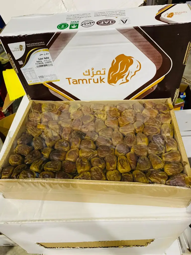 Dates Sukari muftal no1 cartoon box 3 kg
