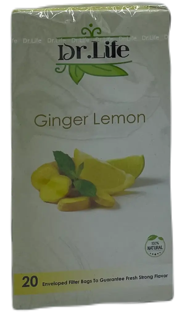 Dr. Life Ginger & Lime 20 Bags