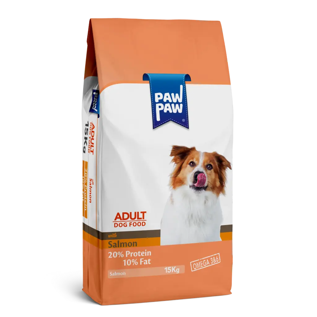 PawPaw Adult Dog Food Salmon 15 Kg
