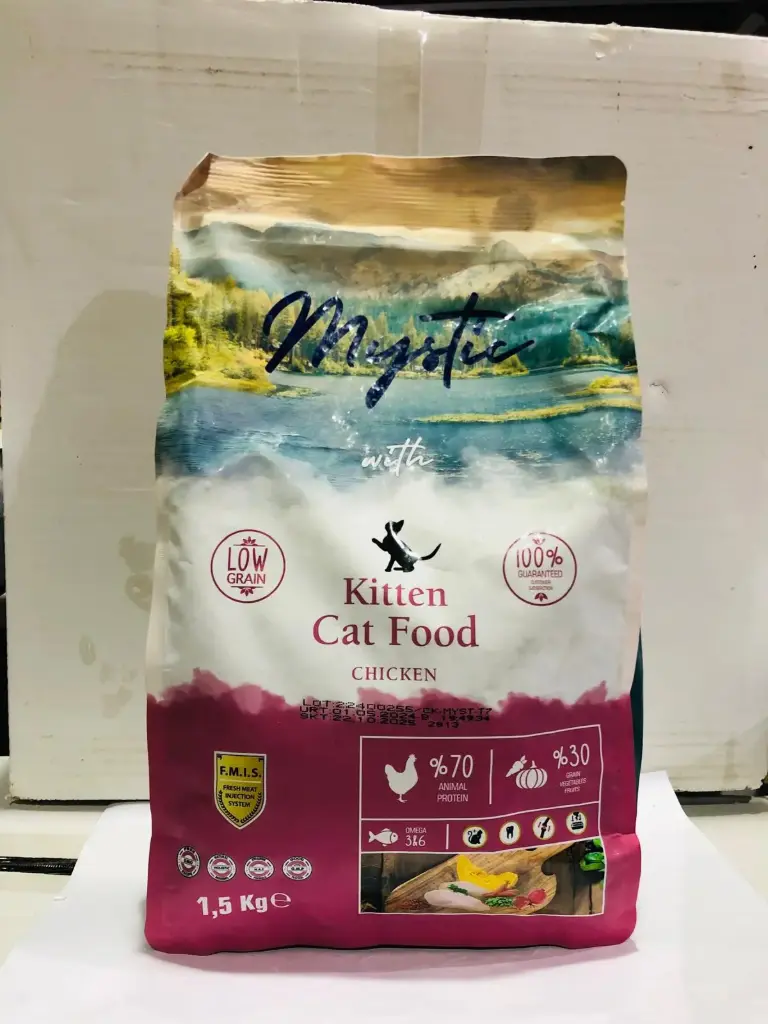 Mystic Kitten Food Chicken 1.5kg  
