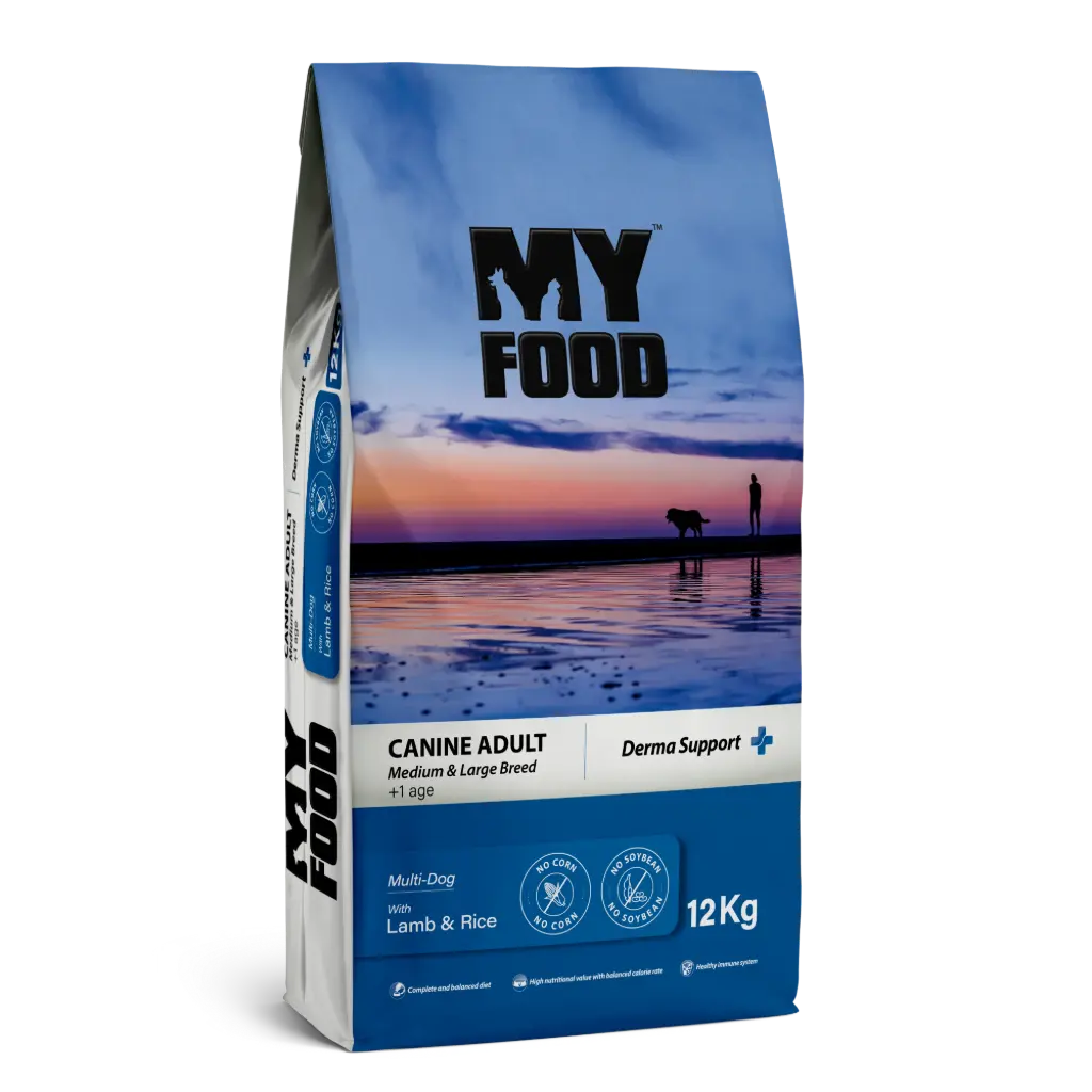 MyFood Adult Dog Food Medium & Large Breed Lamb & RIce 12 Kg