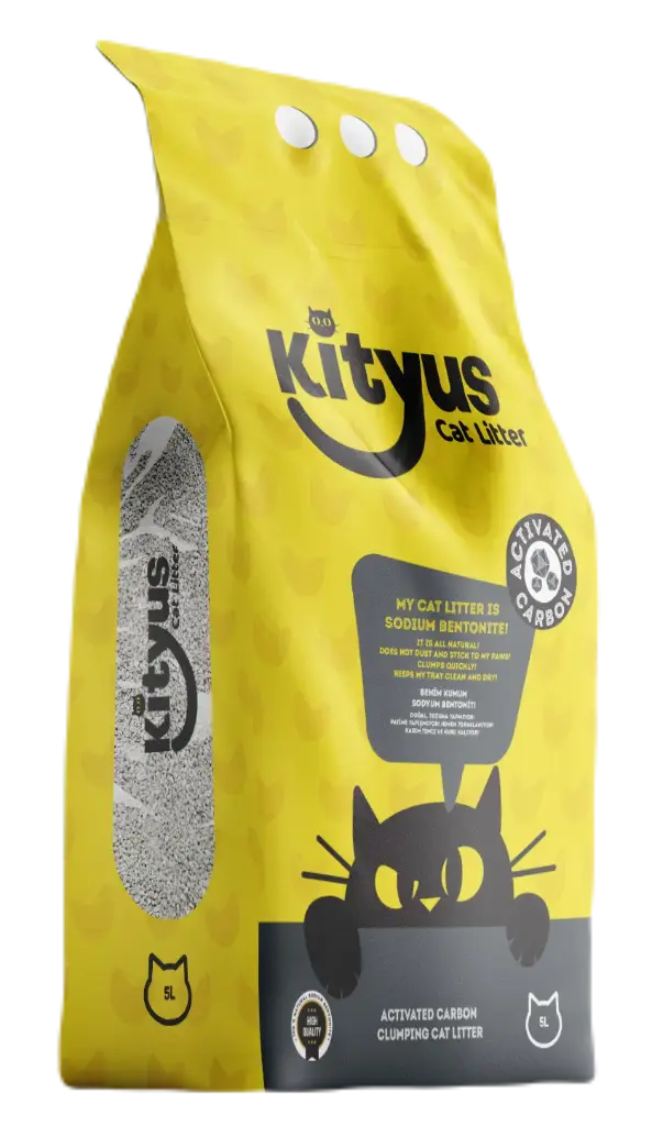 Kityus Activated Carbon Clumping Cat Litter 5L