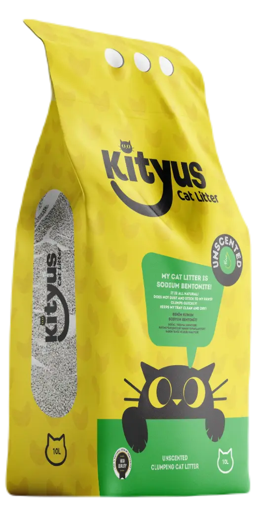 Kityus Unscented Clumping Cat Litter 10 L